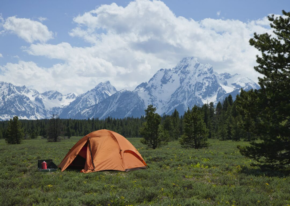 #5. Grand Teton: Camp in the backcountry
